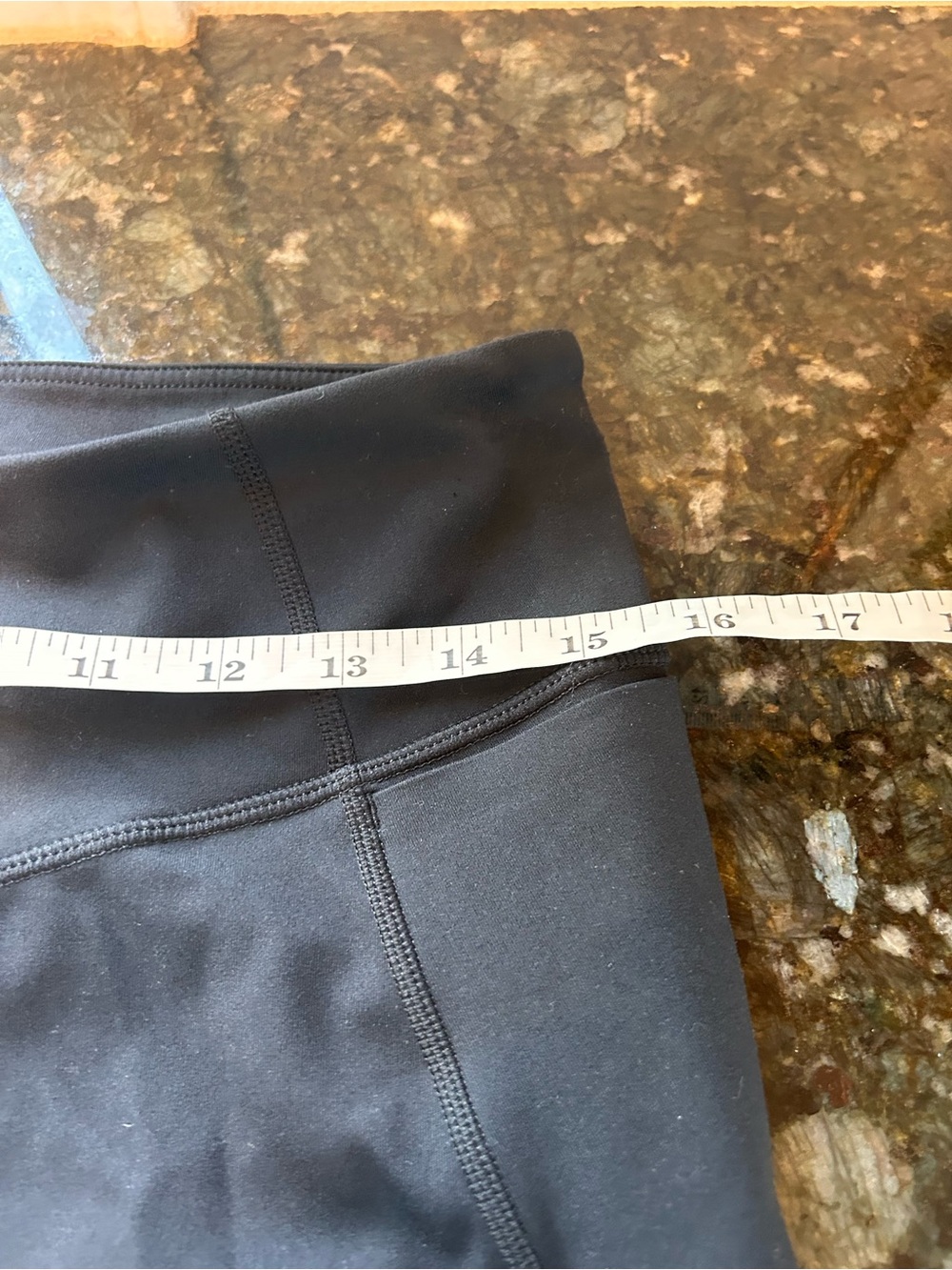 NWOT Zella High Waist 7/8 Yoga + Studio Black Leggings. Pilates. Gym. Barre. SZL - Picture 6 of 9